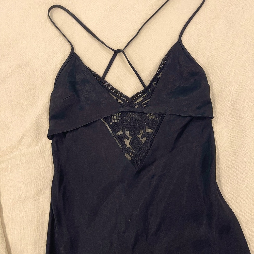 New black midi dress